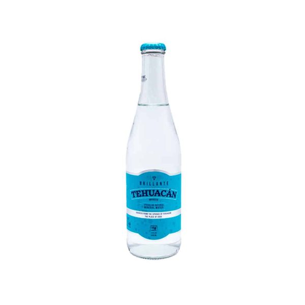 Agua Mineral Vidrio 355 ml Tehuacán