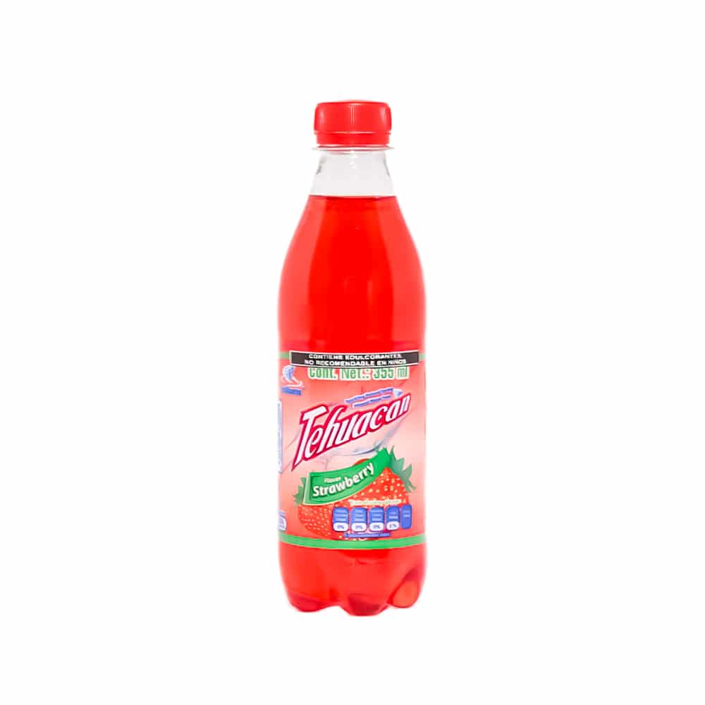 Refresco Fresa 355 ml Tehuacán