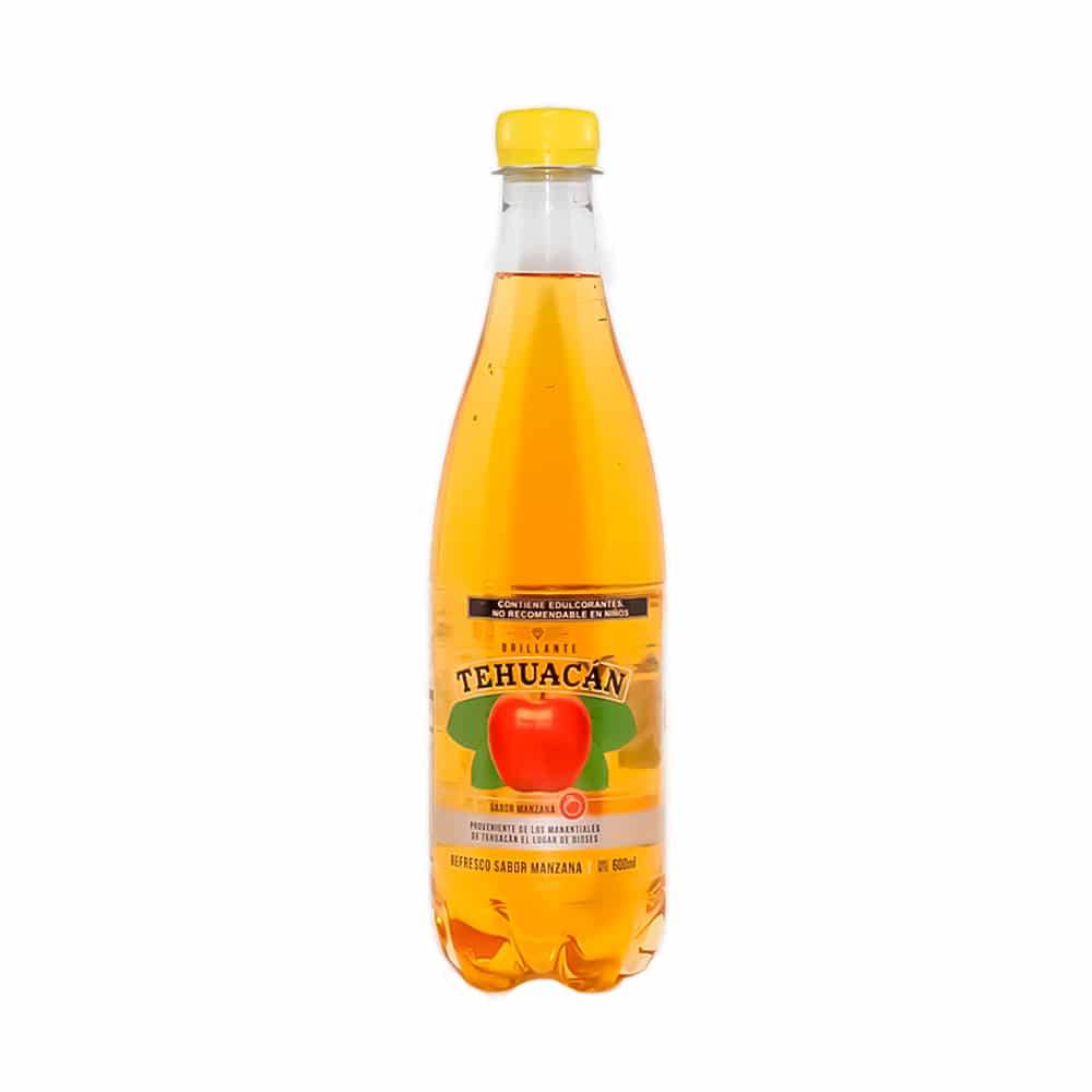 Refresco Manzana 600 ml Tehuacán